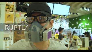 Subscribe to our channel! rupt.ly/subscribe a bitter taste common in
the clashes between protesters and police can now be tried an ice
cream parlour i...