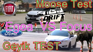 Fiat Egea Hb Vs Ford Focus Mk3 Moose Test Geyik Test