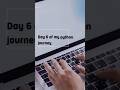Day 6 |You Won't Believe How Easy Python Full Stack Can Be