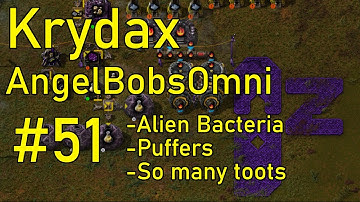 Factorio AngelBobsOmni #51 - Puffers Gonna Puff