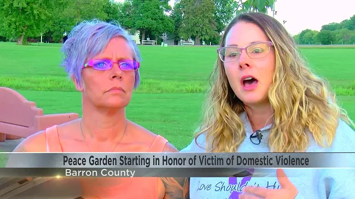 Peace garden started in honor of victim of domesti...