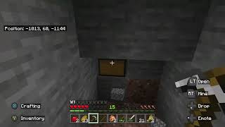 Accidentally finding a Buried Treasure Chest with no map in a Survival Minecraft Stone Shore biome screenshot 4
