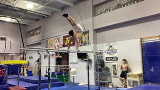 Pbar double front half out