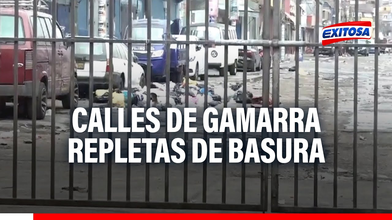 🔴🔵La Victoria: Calles de Gamarra repletas de basura tras celebración ...