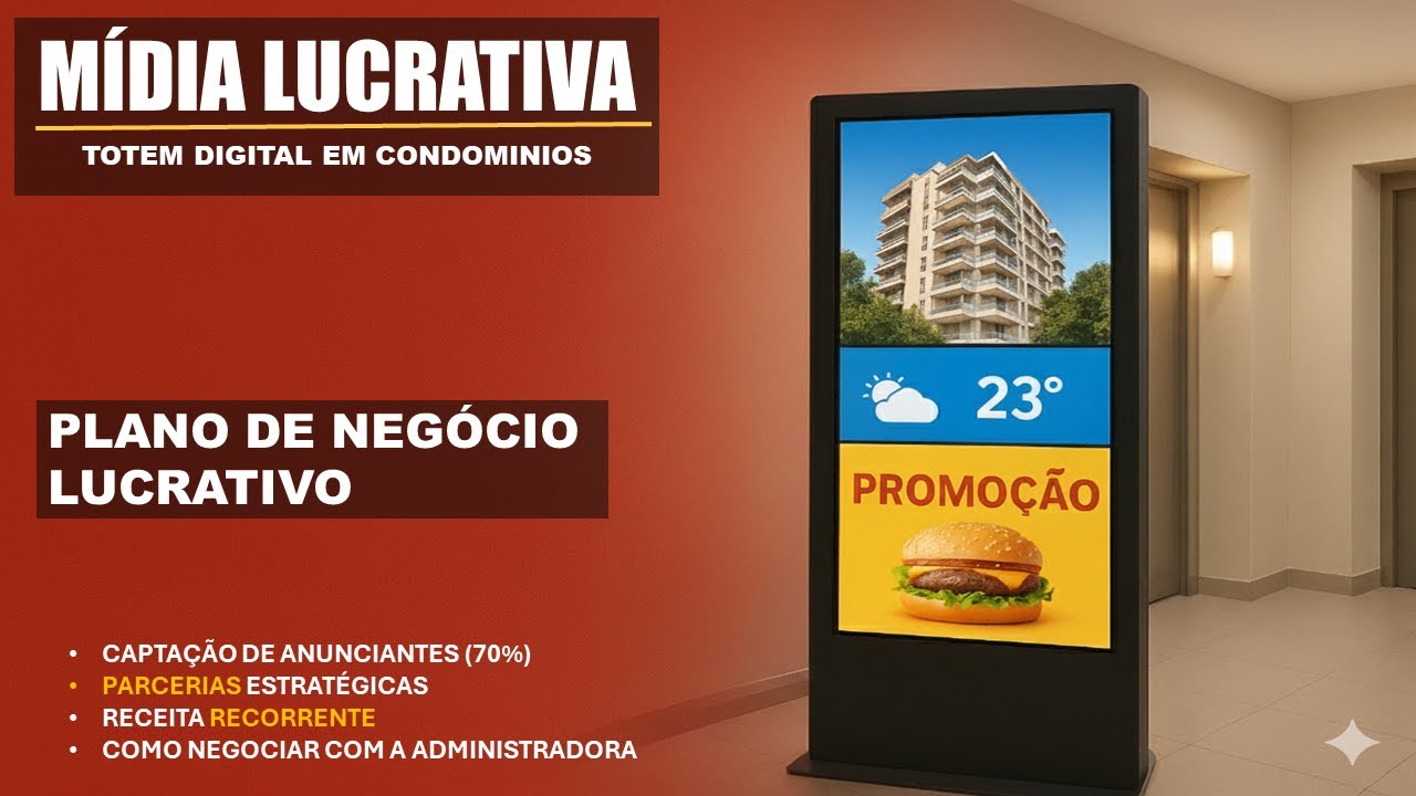 Totem Digital em Condomínios - Como Ganhar Dinheiro Instalando Totens em Condomínios – Guia Completo