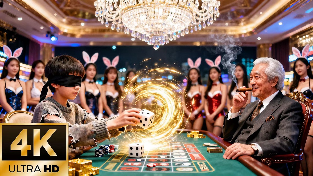 Blind boy trained by a gambling master—cheats the tables and wins billions in one night!
