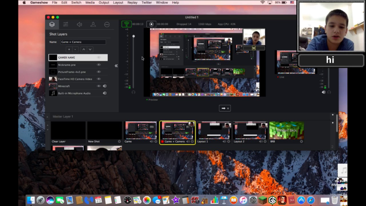 App you need to live stream GAME SHOW