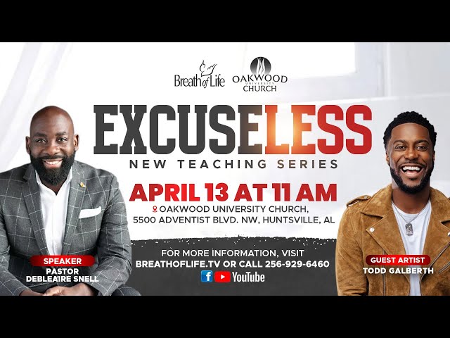 ExcuseLess Series Launch | Pastor Debleaire Snell class=