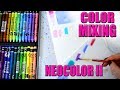 Neocolor II Color Mixing New Colors with the Caran d'Ache Palette