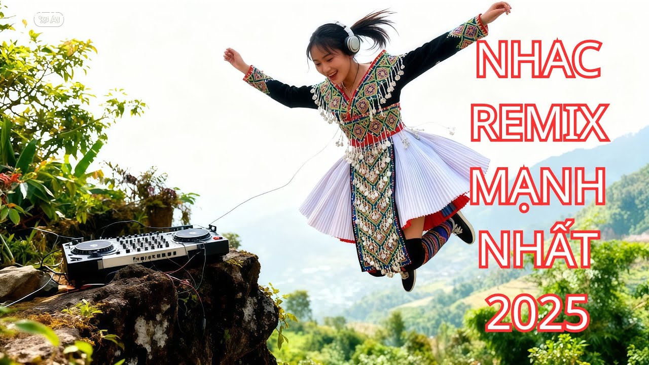nhạc remix || gái hmong nhảy cực nóng, nghe cực phê top remix