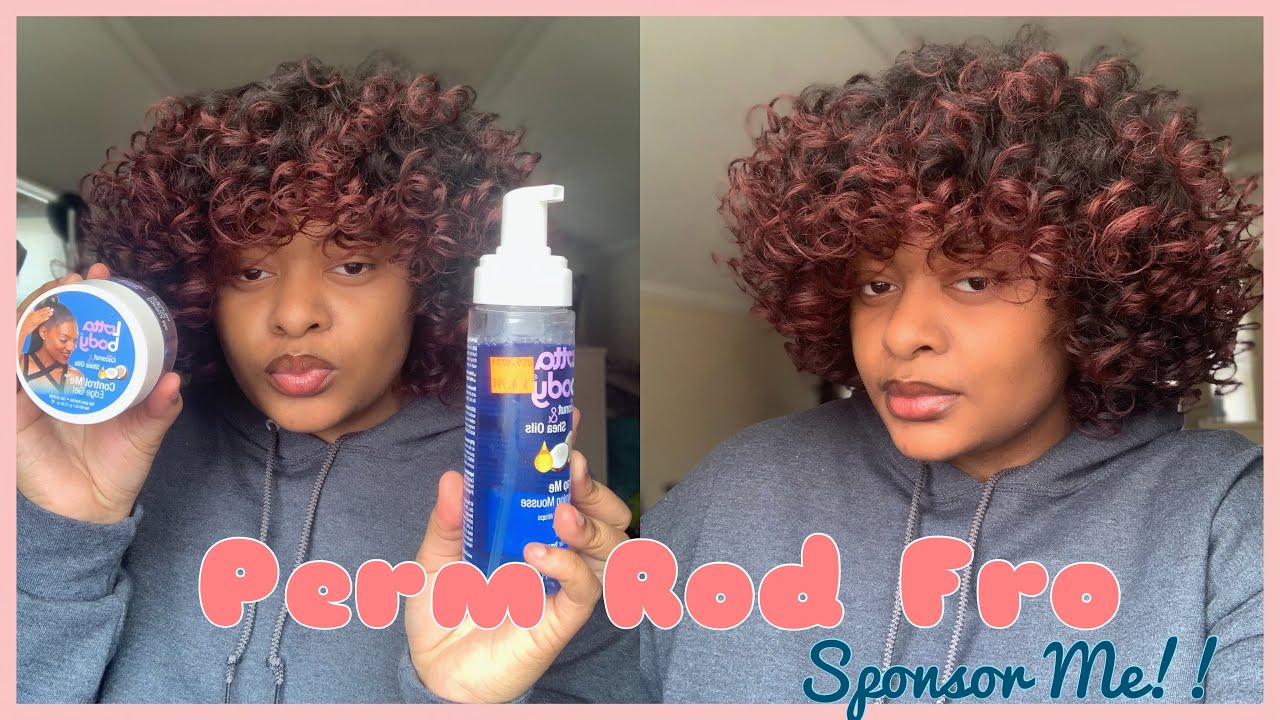 First Perm Rod Set in 3 years!| Is Lotta Body Worth it?||The life of Amanda✨