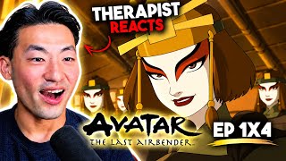 SOKKA GOT HUMBLED?! | Therapist REACTS to Avatar The Last Airbender Episode 4 | First Time Watching