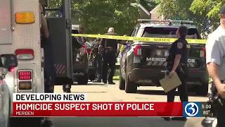 Both men dead after Meriden baseball bat attack, police shooting under review