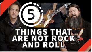 5 Not So Rock and Roll Things That Rocks Stars Do.