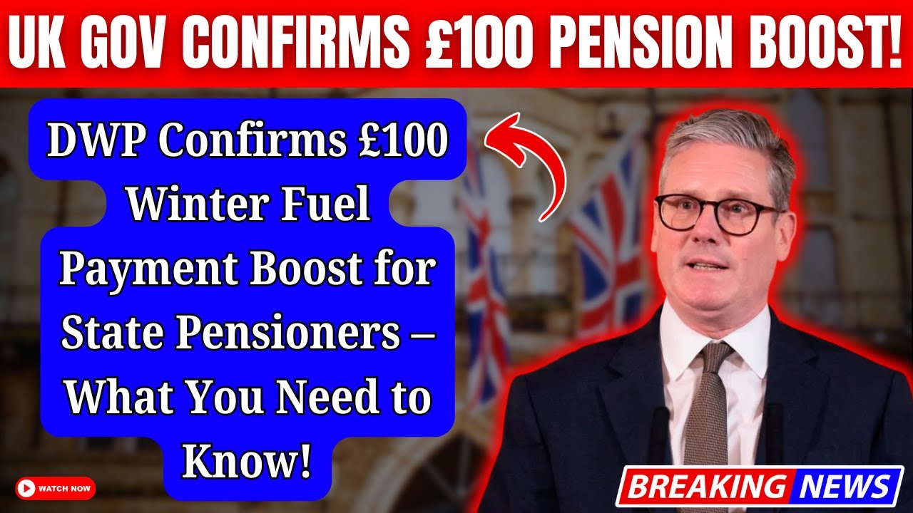 Министерство труда и пенсий подтверждает увеличение выплаты пособия на зимнее топливо на 100 фунт...