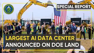 Famous World’s Largest AI Data Center Announced on DOE Land Profile