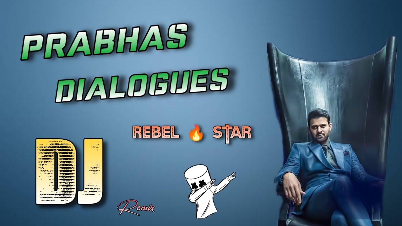 Prabhas Dialogues Dj Remix  Roadshow Mix  Dj Mani From Kunchalavari Palem