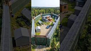 Would You Live in This Secret Alaska Fortress? 😳 #alaska #fortress #shorts