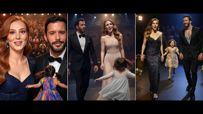 Elçin Sangu and Barış Arduç were surprised with their daughter "Maya" at  the Cannes Festival! - YouTube