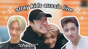 Stray Kids Aussie Line But It’s Just Pure Chaos