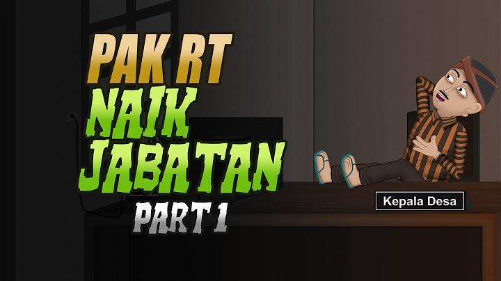 Pak RT Naik Jabatan - Animasi Horor Lucu - WargaNet Life