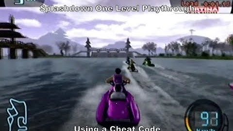 Splashdown One Level Playthrough using a Ps2 Cheat Code :D #Playstation #Sony #Ps2 #CheatCodes #Sub