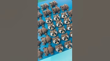 Bambulan p1s | Mini 3D Printed Bear – Now as a Keychain! #3dprinting