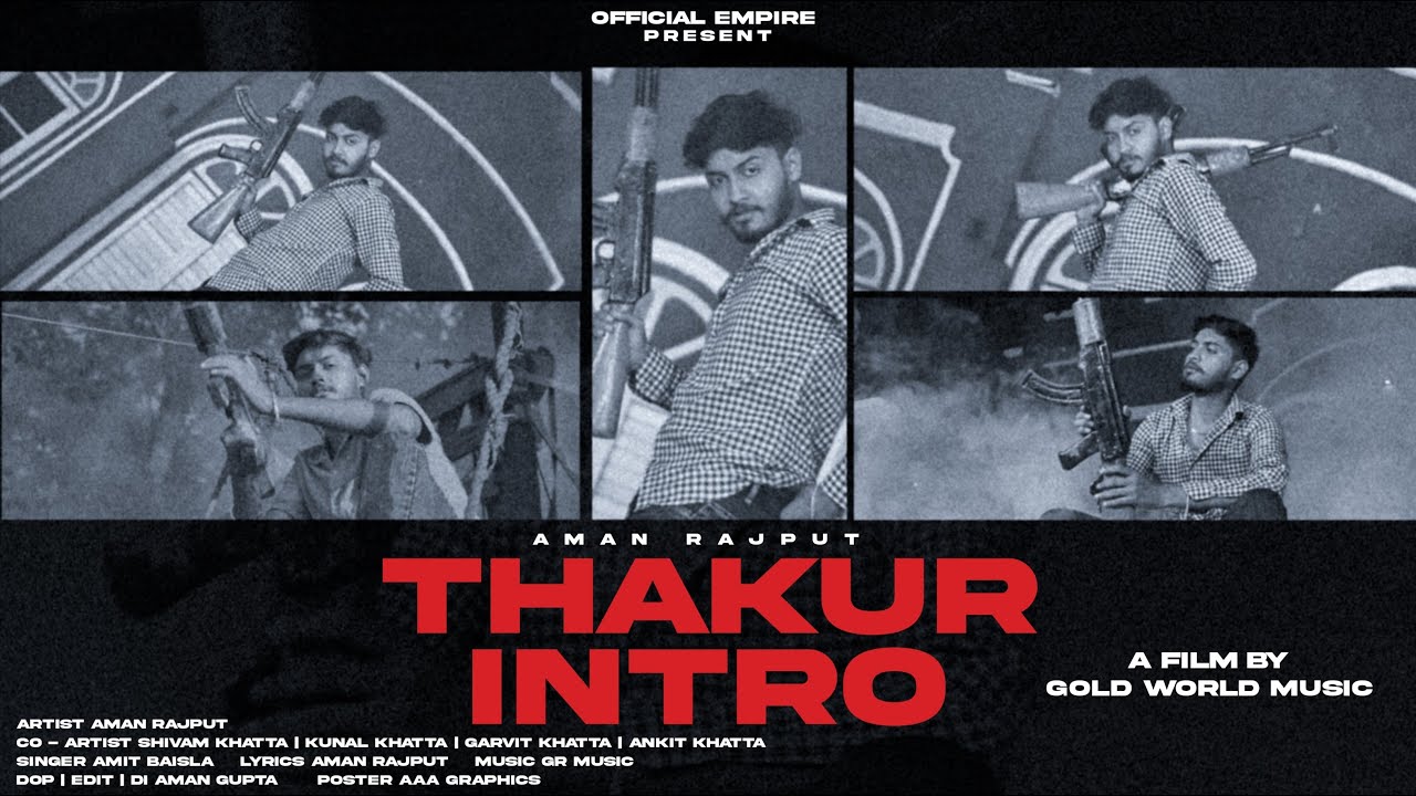 Thakur Intro (Official Video) | Latest Rajputana Song 2025 |  Aman Rajput | Official Empire