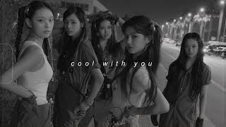 newjeans - cool with you (slowed + reverb) Resimi