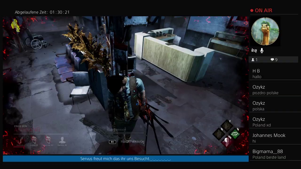 Mal wieder DBD..... Heute mit Mama, Bobby und Cybertroner_TC ne Runde durchhängen._._._.