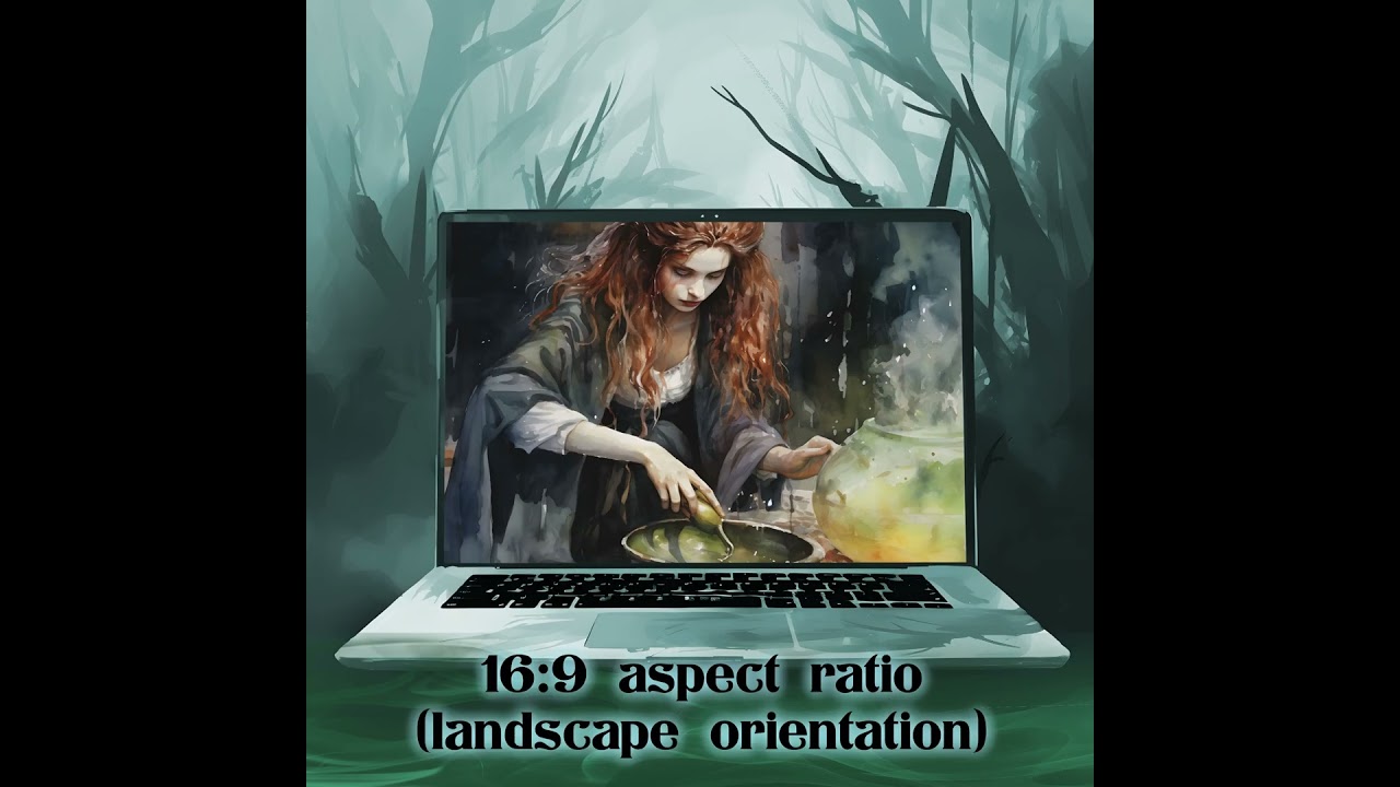 Magical potions 3 desktop wallpapers #halloween #witch #spooky