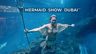 Mermaid Show in Dubai Mall Aquarium (2021) part 2