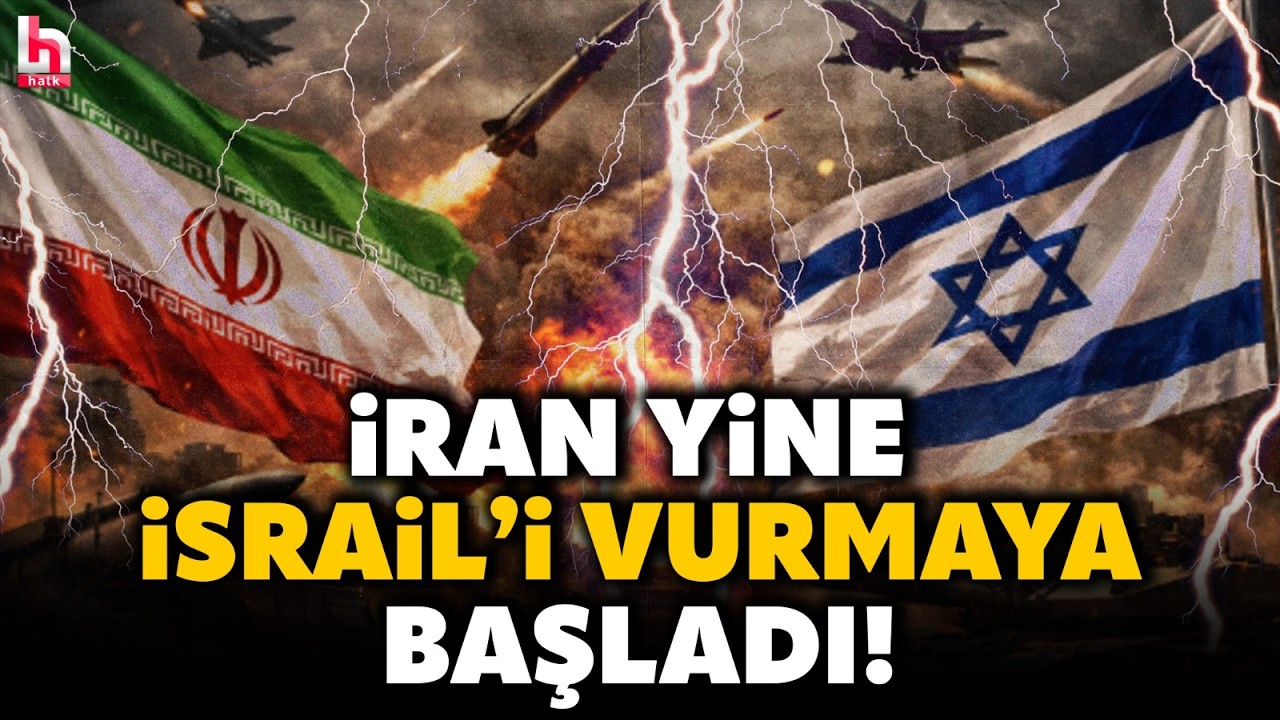 İRAN'DAN İSRAİL'E MİSİLLEME SALDIRISI! Füzeleri peş peşe fırlattılar! Kudüs'te sirenler böyle çaldı!