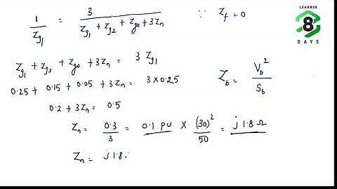 Fault Analysis previous GATE Solved Questions