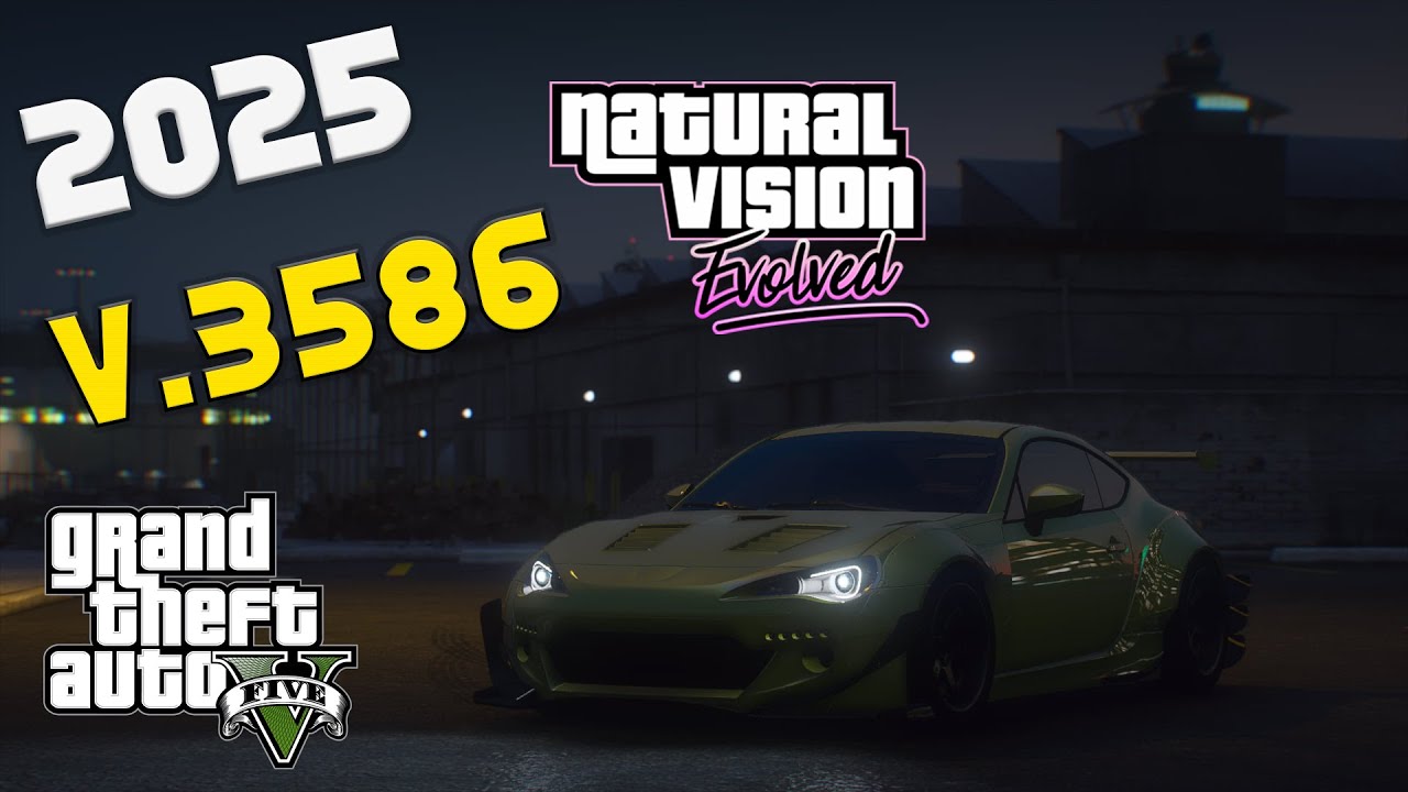 GTA 5 NATURAL VISION EVOLVED KURULUM + GAMEPLAY V3586