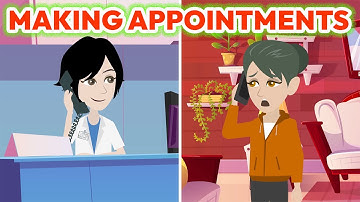 How to Schedule an Appointment in English - Learn Everyday English For Speaking|English Conversation