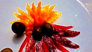 КАК КРАСИВО НАРЕЗАТЬ СЫР! УКРАШЕНИЯ ТАРЕЛКИ! Веер! Decoration of cheese! КАК КРАСИВО НАРЕЗАТЬ СЫР! УКРАШЕНИЯ ТАРЕЛКИ! Веер! Decoration of cheese!