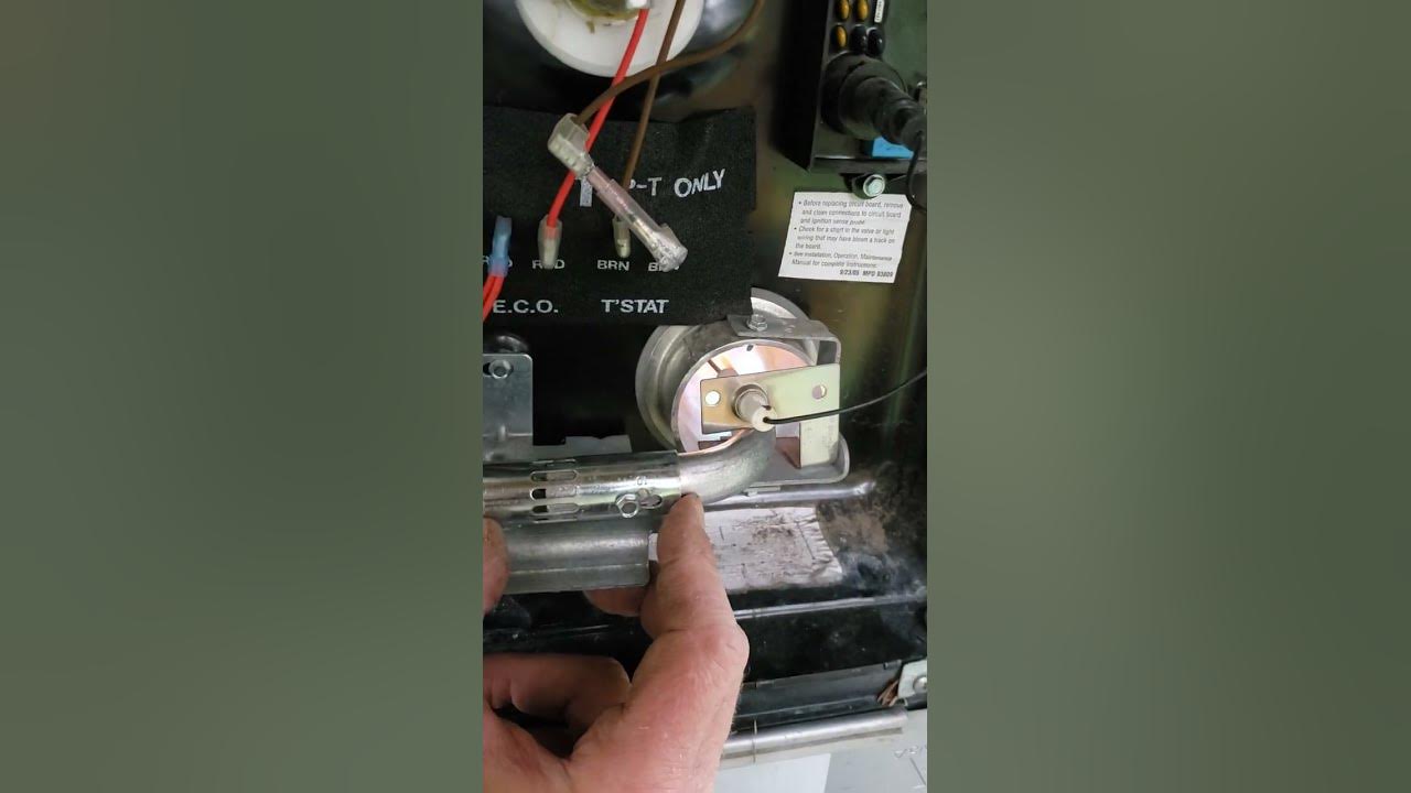 How to fix RV gas heater popping noise YouTube