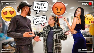 CHECKING OUT OTHER GIRLS IN FRONT OF MY WIFE & KIDS!! **BAD IDEA**
