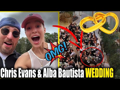 Dentro de la lujosa boda de Chris Evans y Alba Baptista en Boston
