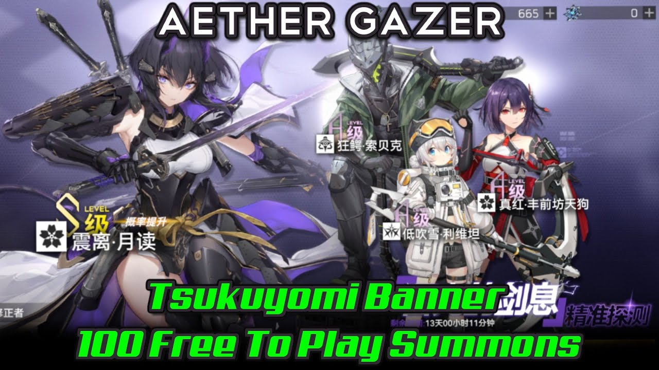 I use my entire in-game resource for Tsukuyomi rerun banner and this is the  result : r/AetherGazer