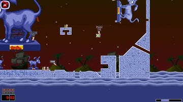 Worms armageddon: homing missile failure.