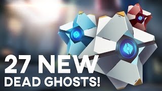 Destiny - 27 New Crucible Dead Ghost Locations!