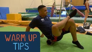 Gymnastics Warm Up Tips With Corey Walkes