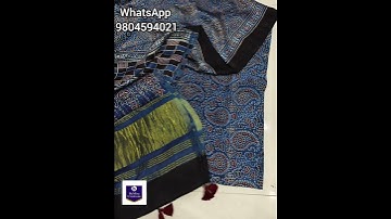 #Modal #Silk top, #ajrakh dupatta Tissue Pallu #ajrak #suits #suit #fashion #ajrakprint #fashion