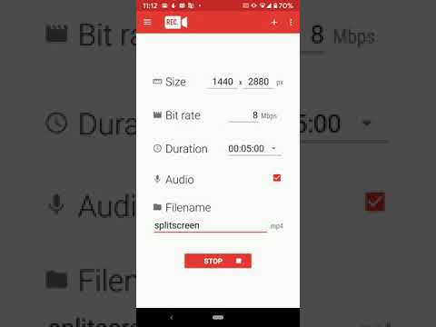 Android 10 split screen