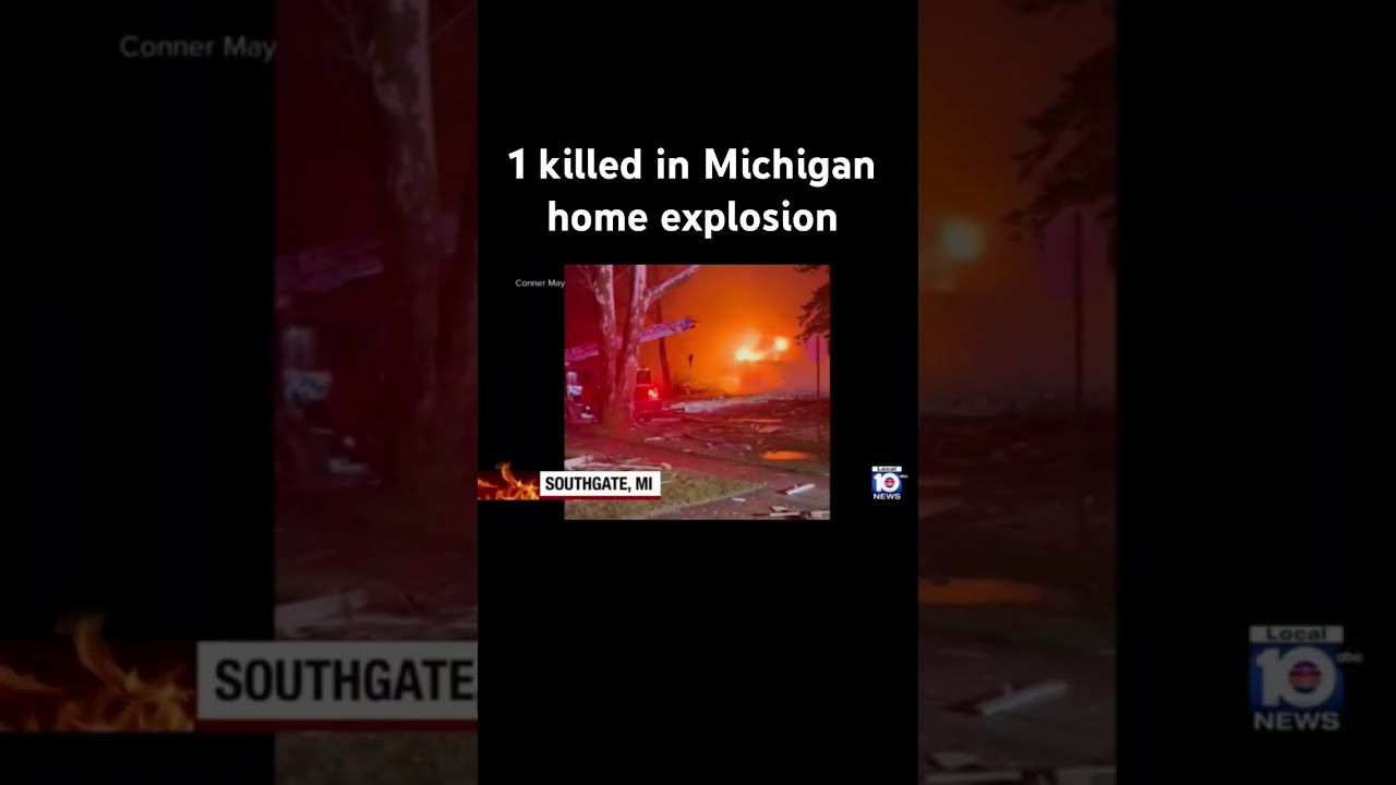1 killed in Michigan home explosion #michigan #explosion