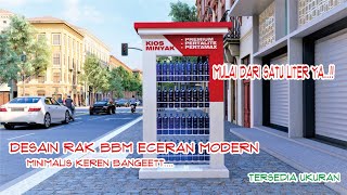 DESAIN RAK BENSIN MINIMALIS TERBARU LENGKAP DENGAN UKURAN