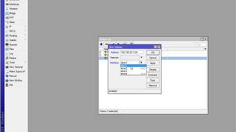 Criando servidor DHCP no mikrotik