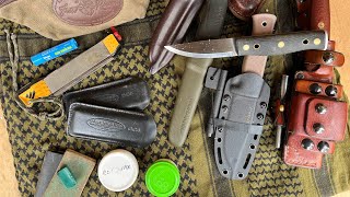 Bushcraft Knife Sharpening and MaintenanceSabre, Convex and Scandi Grinds